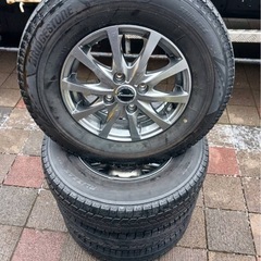 165/80R13タイヤホイールの画像