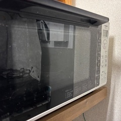 HITACHI  電子レンジ　ジャンク品の画像