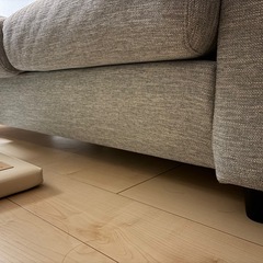 ニトリ 2人掛け布張りソファ（NポケットA12 S-HI）の画像