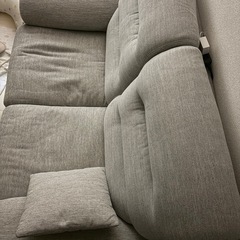 ニトリ 2人掛け布張りソファ（NポケットA12 S-HI）の画像