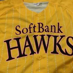 福岡ソフトバンクホークス 鷹の祭典 ユニフォーム 2015年Sサイズ黄の画像