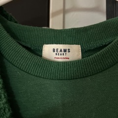 【BEAMS】グリーンワンピの画像