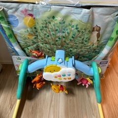 えらべる回転6wayジムにへんしんメリー＆てあそびいっぱい！ おうちにへんしんジム くまのプーさんの画像