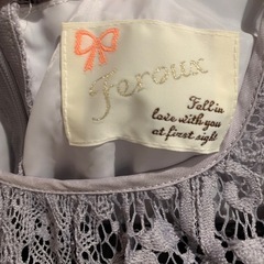 【not対面】feloux 総レース　フォーマルワンピース　ラベンダーの画像