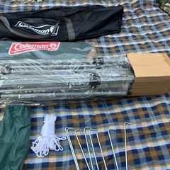 【新品】コールマン イージーキャノピーST/220(グリーン)の画像