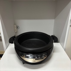 【　タイガー魔法瓶のグリルなべ「CQG-B301」の画像