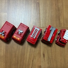 消防車　5台の画像