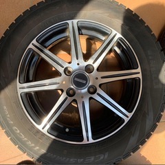 デミオ　DJ系　2018年製スタッドレスタイヤ・ホイールセットの画像