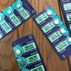 SONY SR927W/SW 390/395 ボタン電池 の画像