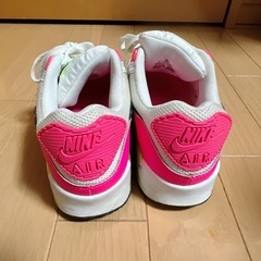 【美品】ナイキ Air Max 90 レディース 23cm ピンク 中古の画像