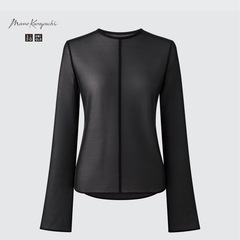 【not対面】UNIQLO×マメクロゴウチ　シアートップスの画像