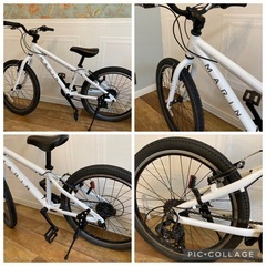 子供用自転車 MARIN DONKY Jr. マリン　22インチ　ホワイト の画像