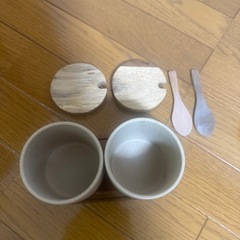 セレクトショップで購入　シュガーポットセット　5000円ほどで購入の画像