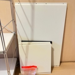 無印良品 MUJI スチールユニットシェルフ ハンガーラックの画像