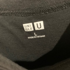 【not対面】UNIQLO ノーマル黒Tの画像