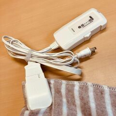 コイズミ 電気毛布 敷毛布 130×80cm KDS-40242（丸洗い可能）2024年製の画像