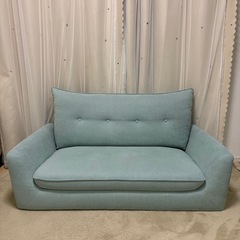 ニトリ コンパクトソファ🍀 2人掛け ロータイプ可｜座面広めの画像