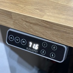 電動昇降デスクセット｜天板「IKEAセールヤン」×脚「FLEXISPOT E7」の画像