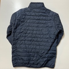 メンズ　ダウンジャケット　Lサイズ　ネイビーの画像