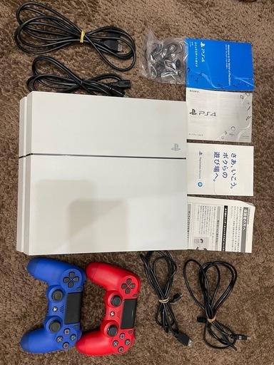 <お取引先決定>SONY PS4 500GB CUH-1200A 純正コントローラー2個