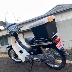 タイカブ C100 DX HA06 セル付き4速 風防 自賠責残 実動  の画像