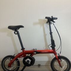 『配送可』ＴＲＡＮＳＭＯＢＩＬＬＹトランスモバイリー最少最軽量電動アシスト自転車の画像