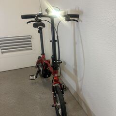 『配送可』ＴＲＡＮＳＭＯＢＩＬＬＹトランスモバイリー最少最軽量電動アシスト自転車の画像