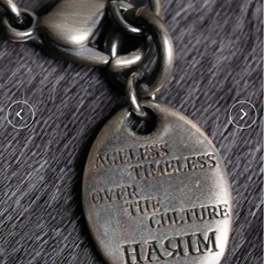 HARIM ハリム / LEO＆ROSE シルバー925レオ＆ローズゴールドチャームネックレス / HRP086Sの画像