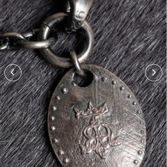 HARIM ハリム / LEO＆ROSE シルバー925レオ＆ローズゴールドチャームネックレス / HRP086Sの画像