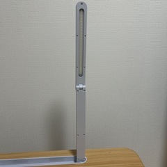 折りたたみデスク、ライト付き、ミニ引き出し付きの画像