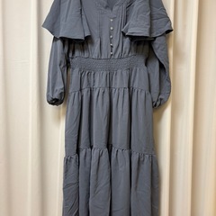 【大きいサイズ】③CLETTE ワンピース サックスの画像