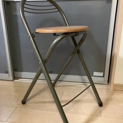 折りたたみ式キッチンスツール2個セットの画像