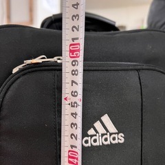 adidas スーツケース／リュック2WAY　※ファスナー一部不良ありの画像