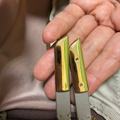 TUMI ベージュ リュック  美品の画像