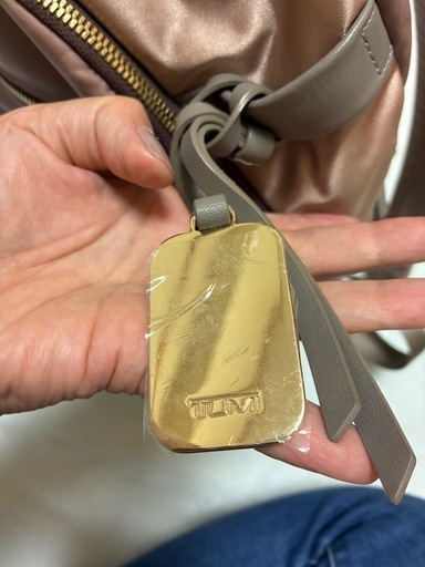 TUMI ベージュ リュック  美品