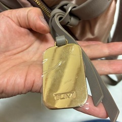 TUMI ベージュ リュック  美品の画像