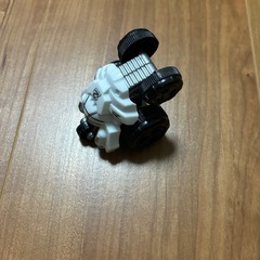 ミニカー　2台　緑、白の画像