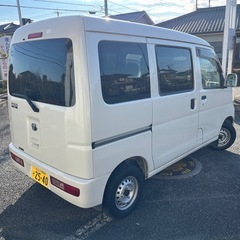 トヨタピクシスバン　クルーズターボ　キーレス　パールホワイト　パワウィンドウ　プライバシーガラス　電動格納ミラー　オートマ　エアコン　フル装備　取引は1月3日までで終了します。の画像