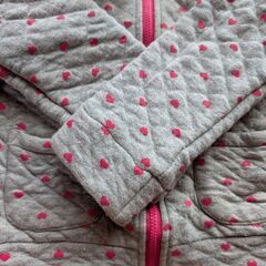 90サイズ　無印良品　ムージョンジョン　フードなしアウター　ジャケット　防寒着の画像