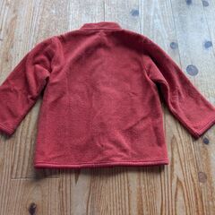 90サイズ　無印良品　ムージョンジョン　フードなしアウター　ジャケット　防寒着の画像