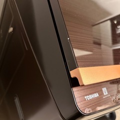 TOSHIBA 東芝 洗濯機 縦型　中古品 ブラウン オシャレ 乾燥機付　ウルトラファインバブルの画像