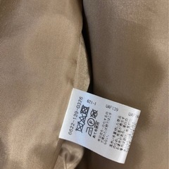 EMMEL REFINES ブラウン テーラードジャケットの画像