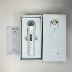 ❤️新品未使用❤️美顔器 EMS イオン　温熱　ボディケア 3色LED 光エステ 4モード 3段階レベル 超音波振動 毛穴ケア ☘️の画像