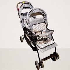 ダンデムストローラー　二人乗りベビーカーの画像