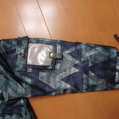 美品PONTAPES 子供130　スキーウェア、パンツセットの画像