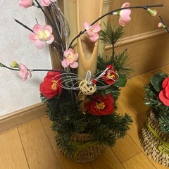 門松（室内で飾っていました）の画像