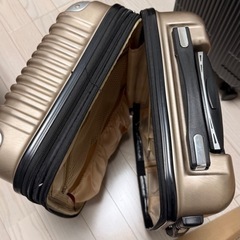 スーツケースダイヤルロック式の画像