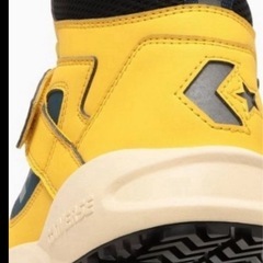 CONVERSE CPD 安全靴 イエロー/ネイビー 26.5cmの画像