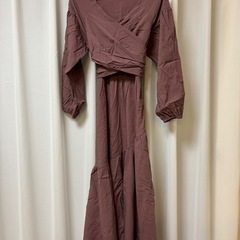 【RANDA】⑦カシュクールロングワンピースの画像