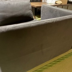 IKEA ソーデルハムン　寝椅子　ソファ グレー　イケアの画像